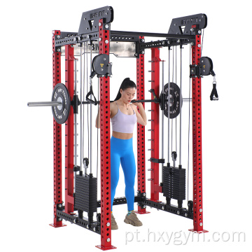 Equipamento de treinamento de força corporal de ginástica de ginástica de Smith Machine